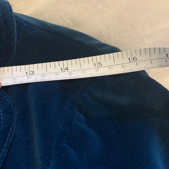 GORGEOUS VINTAGE VELVET BLAZER - Picture 7 of 10